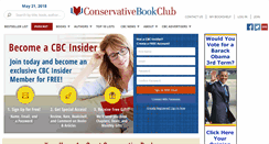 Desktop Screenshot of conservativebookclub.com